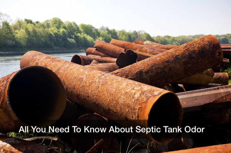 What to put in septic tank for smell