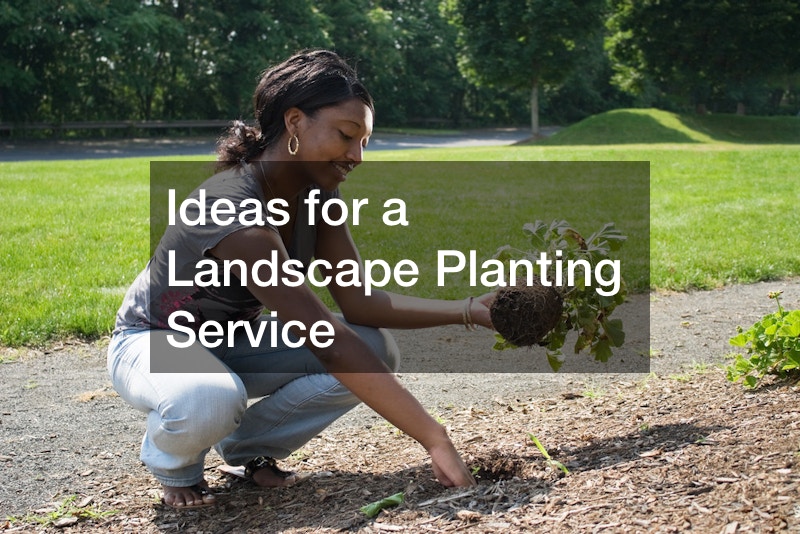 Ideas for a Landscape Planting Service