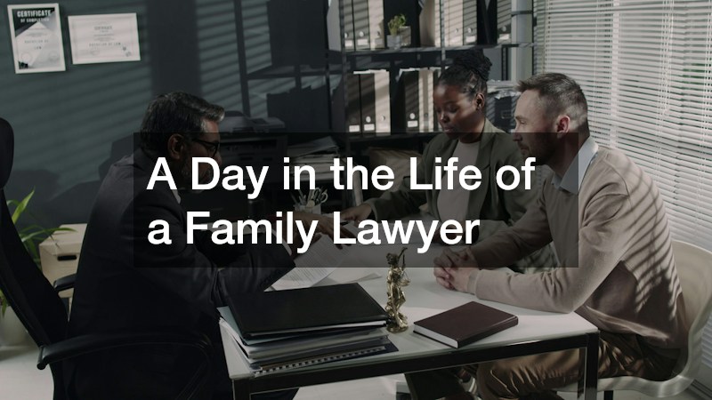 A Day in the Life of a Family Lawyer